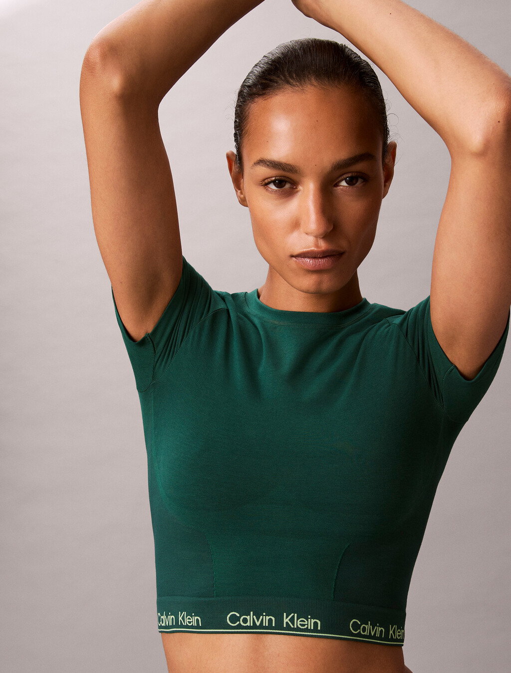 Shapewear Short Sleeve Top - Icon, Turf, hi-res