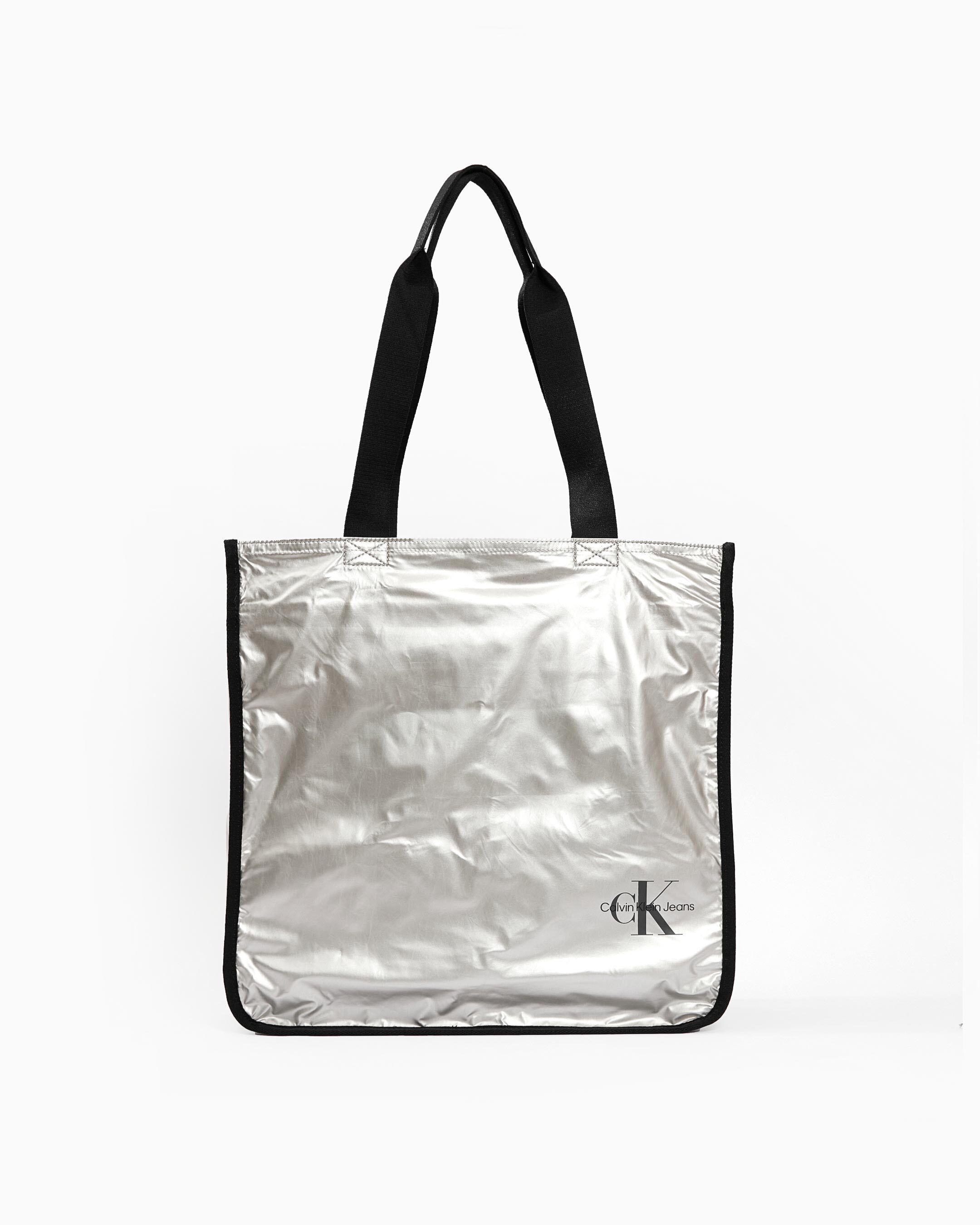 Calvin klein sales logo tote bag