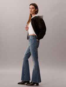 High Rise Flared 37.5 Jeans, COBALT SEA, hi-res
