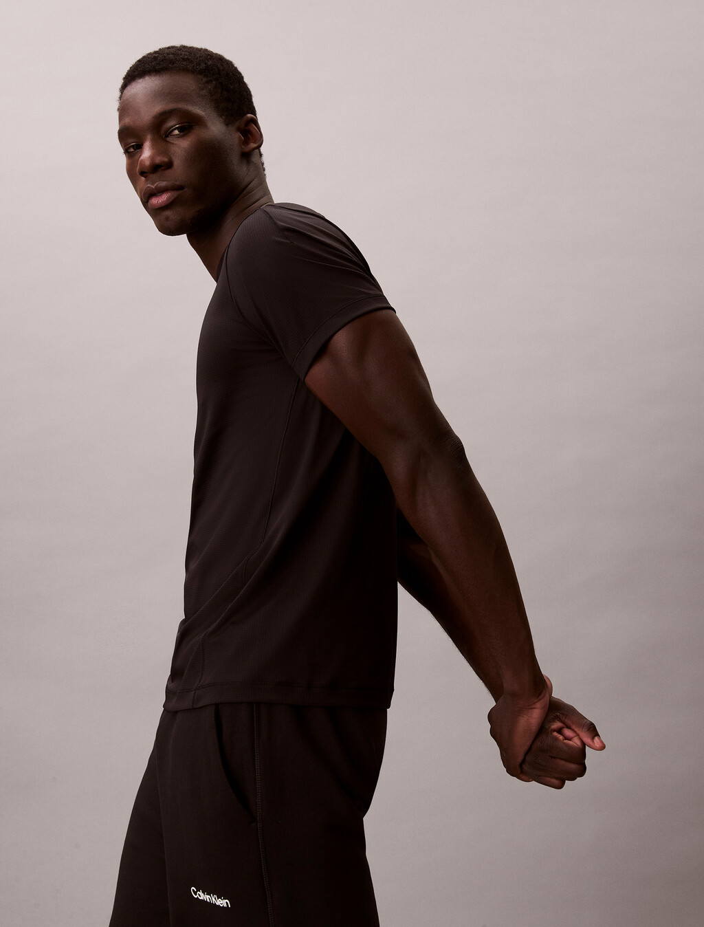 Sport Short Sleeve Tee, Black, hi-res