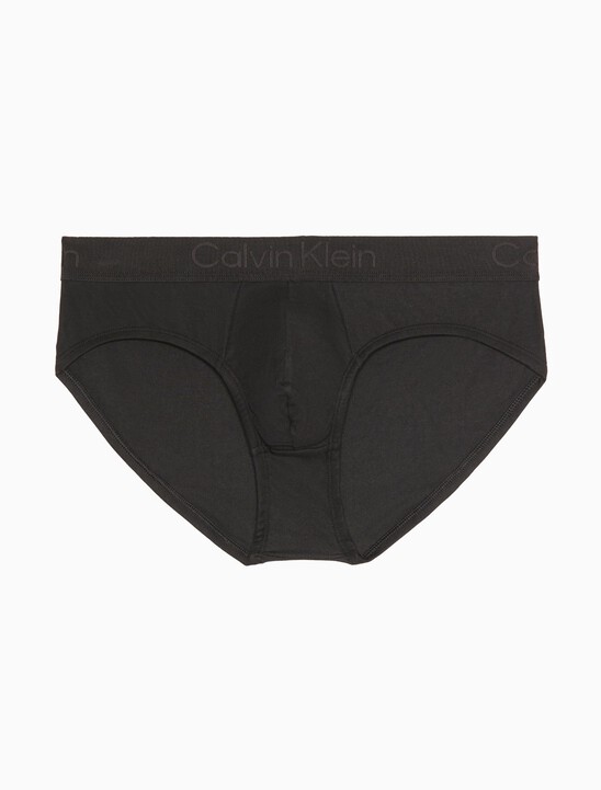 Ck Black Cotton Hipster Briefs