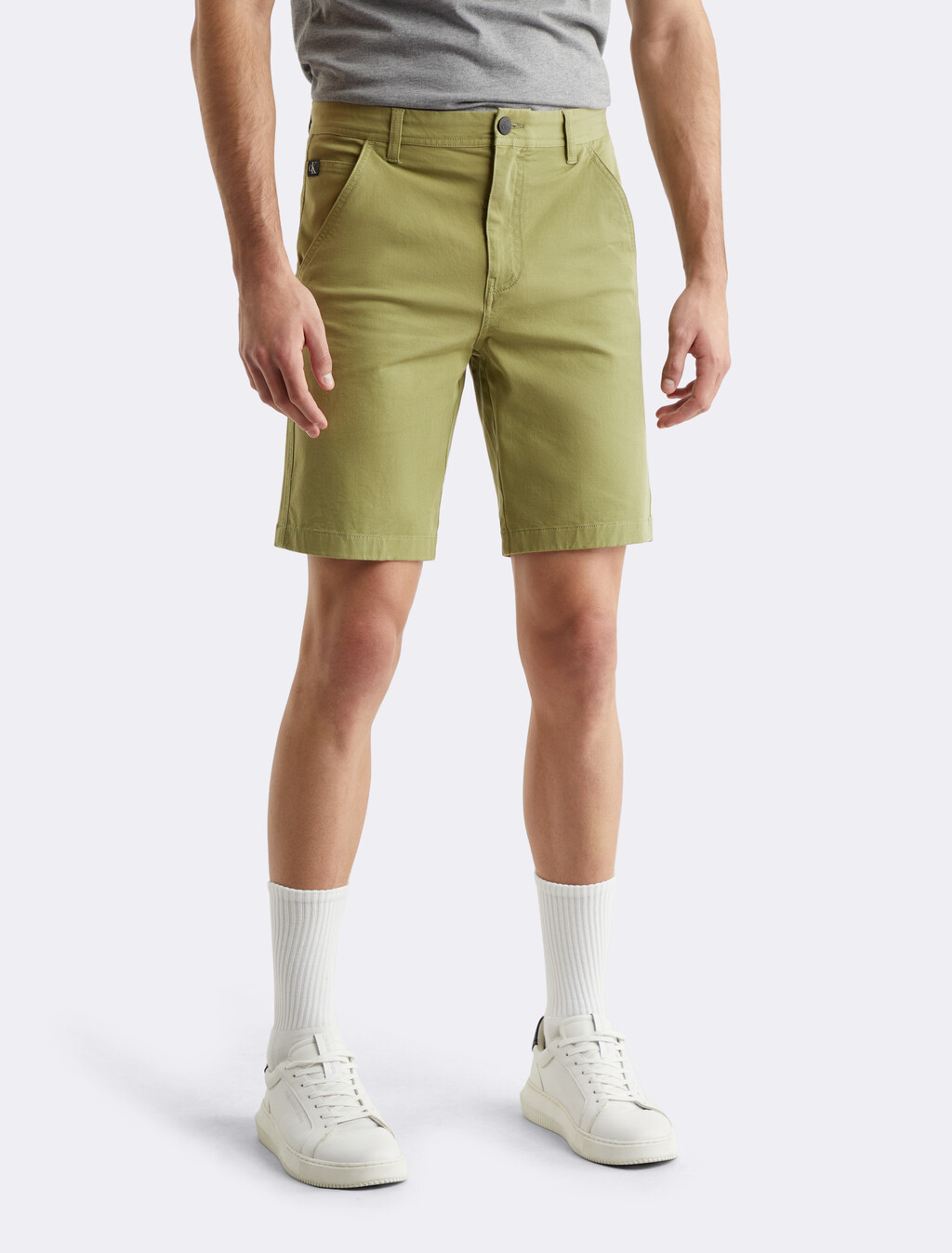 Straight Chino Shorts, DARK JUNIPER, hi-res