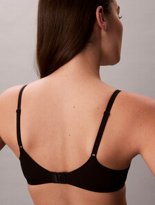 Perfectly Fit Ultralight Push Up Demi Bra, Black, hi-res