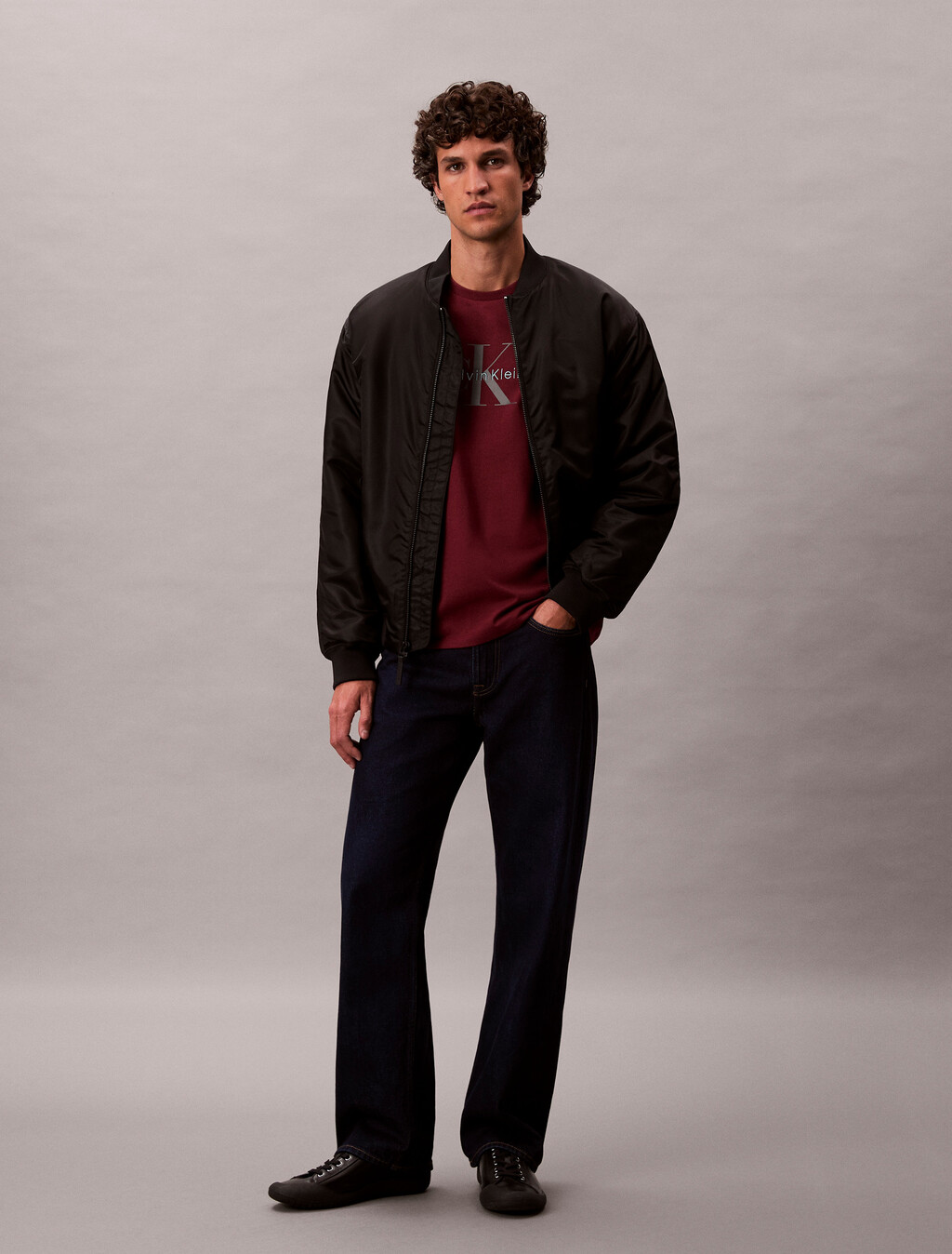 Monogram 標誌 T 恤, Renaissance Red, hi-res