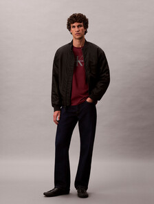 Monogram 標誌 T 恤, Renaissance Red, hi-res