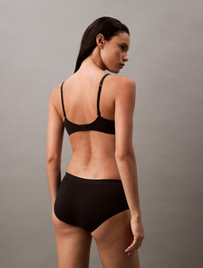 Bonded Flex Boyshort, Black, hi-res