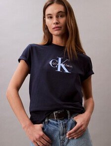 經典 Monogram 圓領 T 恤, Dark Sapphire, hi-res