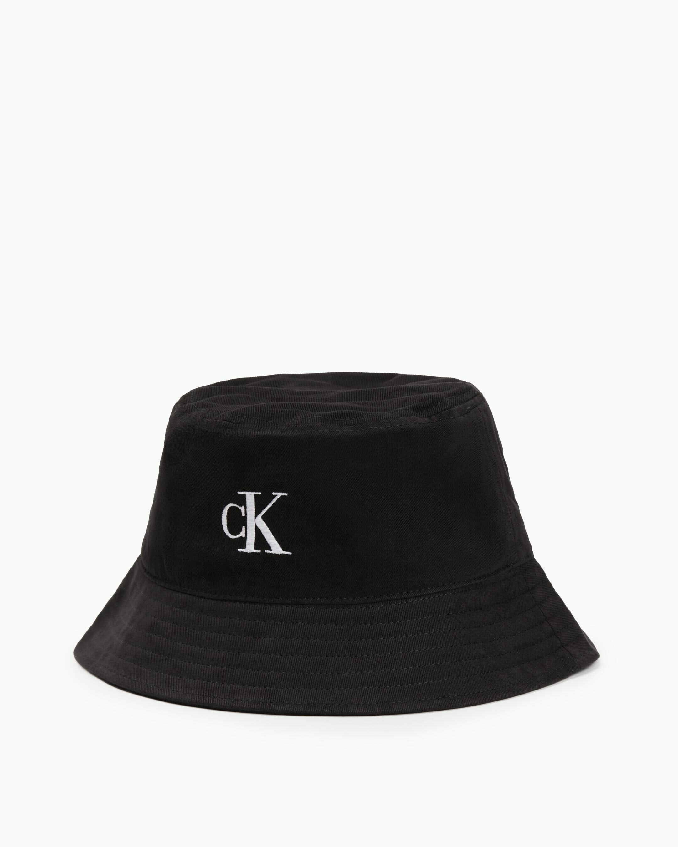 CK MONOGRAM COTTON BUCKET HAT | black | Calvin Klein Taiwan