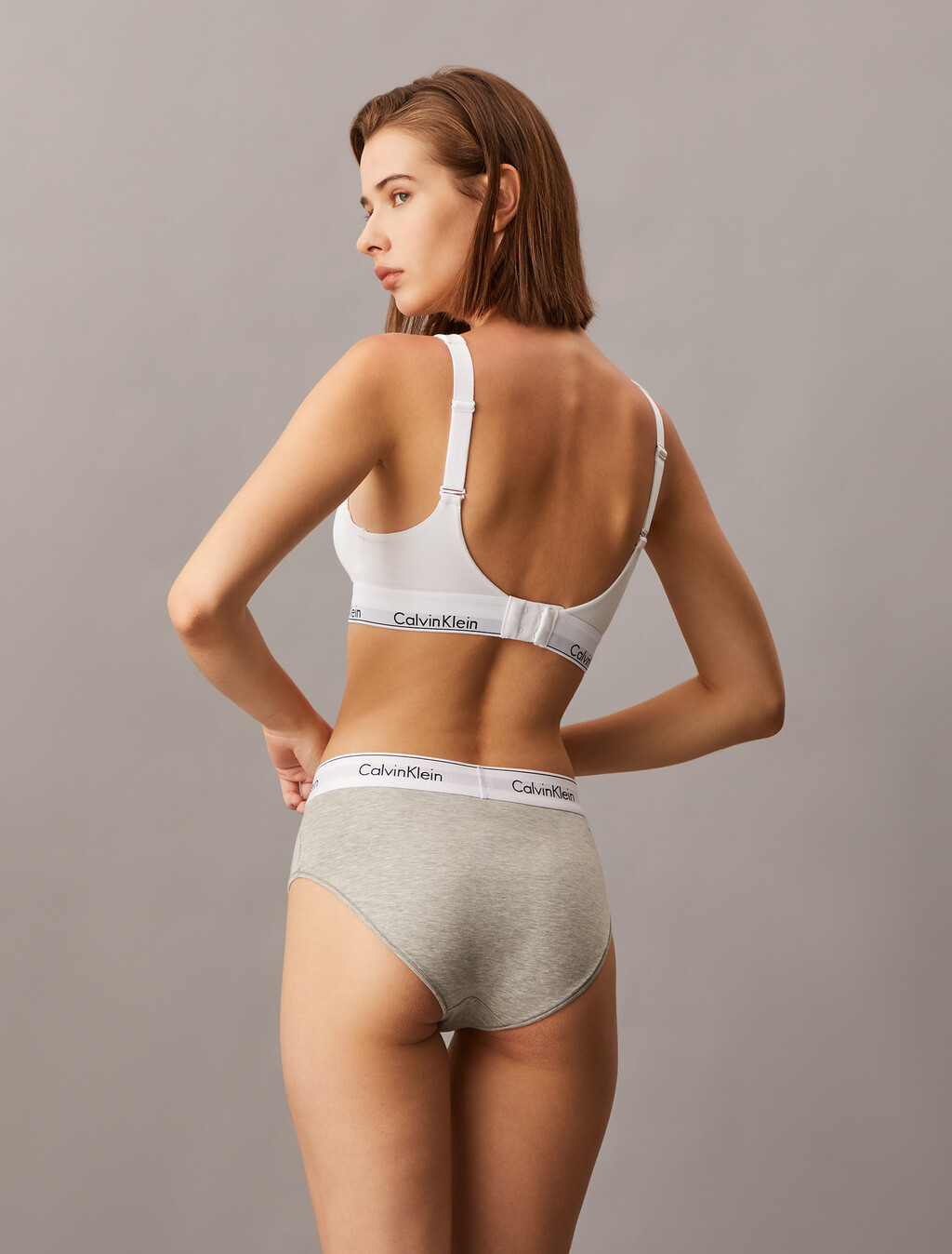 Icon Cotton 提托型無鋼圈胸罩, White, hi-res