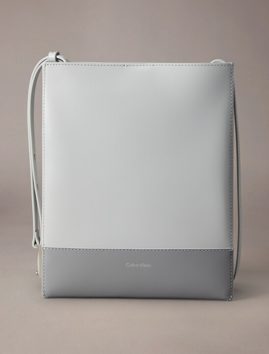 Leather Crossbody Tote Bag