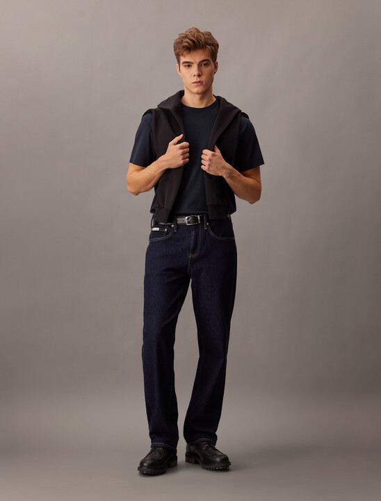 修身雙面針織 Supima 棉質 T 恤