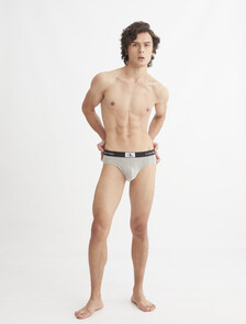 Calvin Klein 1996 Cotton Hipster Brief, Grey Heather, hi-res
