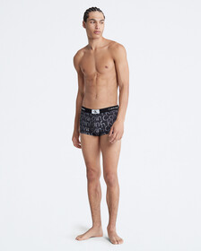Calvin Klein 1996 超細纖維低腰內褲, HALFTONE GLITCH LOGO PRINT+BLACK, hi-res