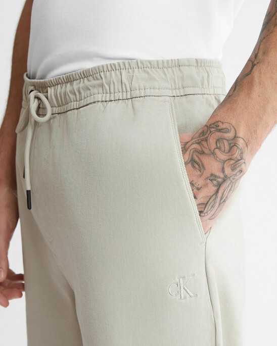 Slim Drawcord Chinos