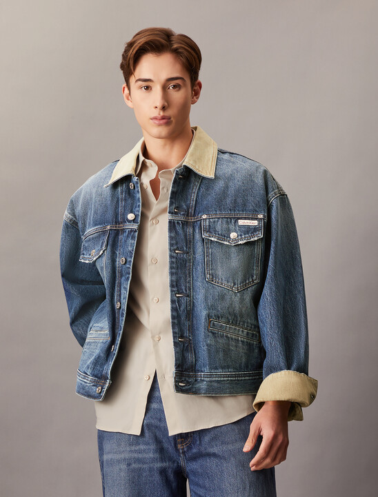 80s Icon Denim Trucker Jacket