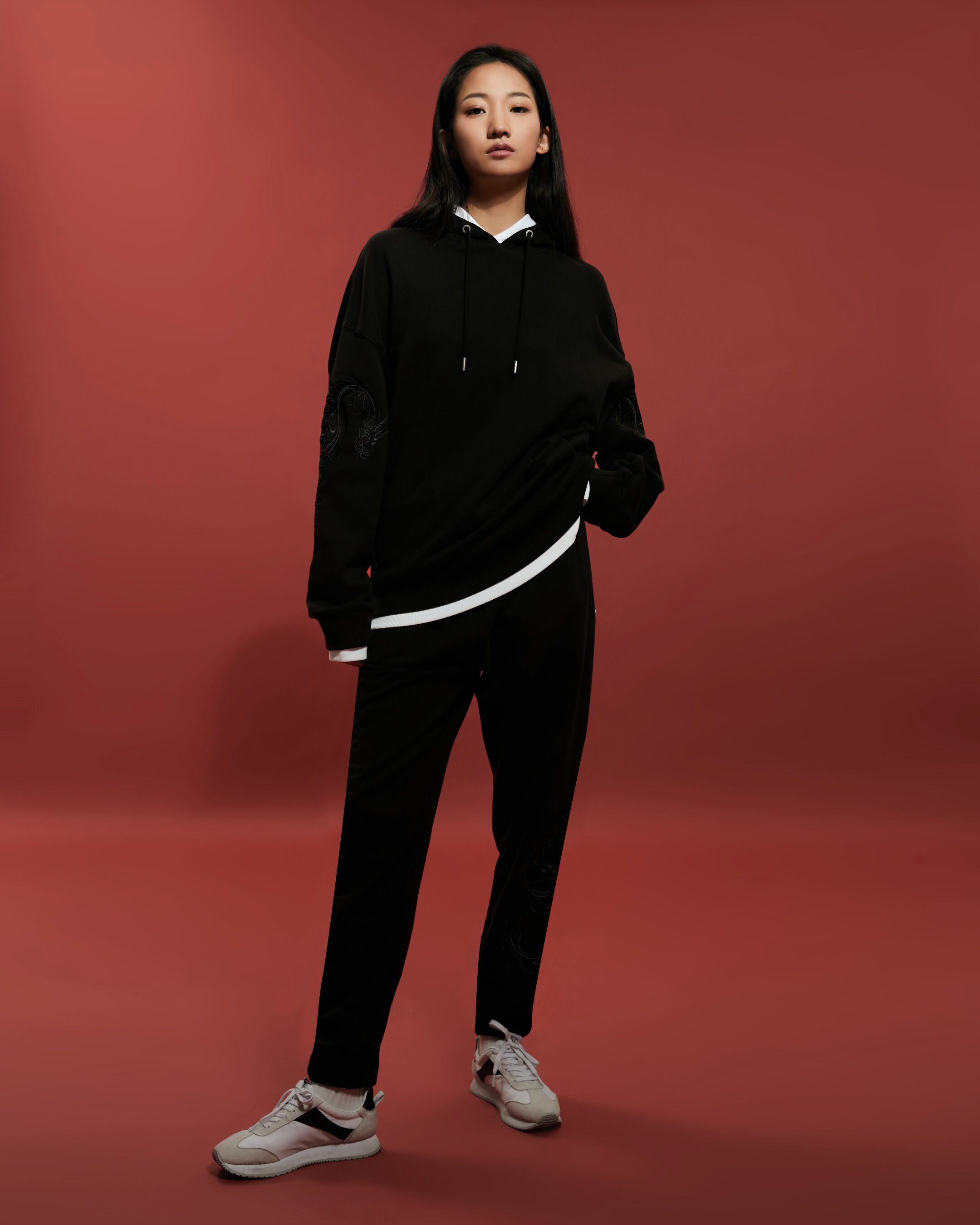 Year of the Dragon Unisex Hoodie black Calvin Klein Taiwan
