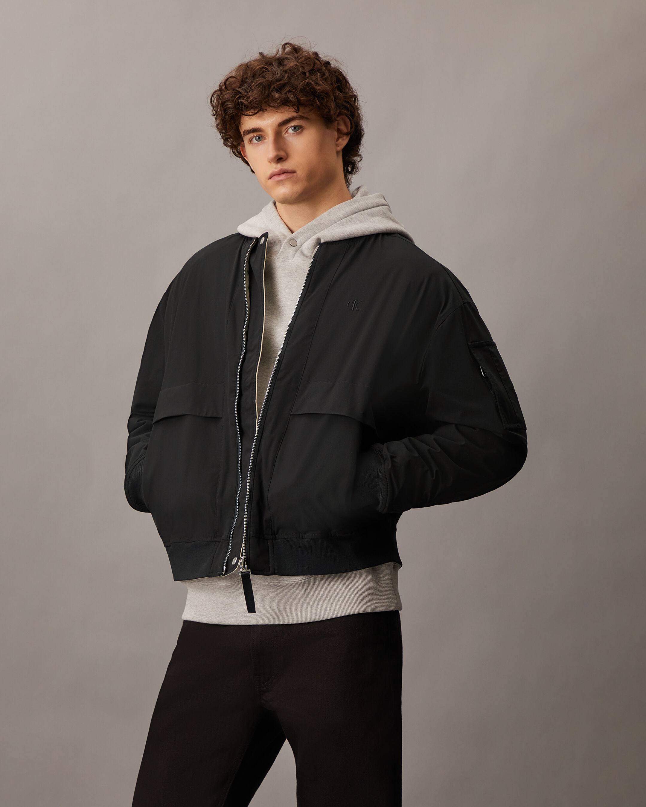 Lightweight Reversible Jacket black Calvin Klein Taiwan