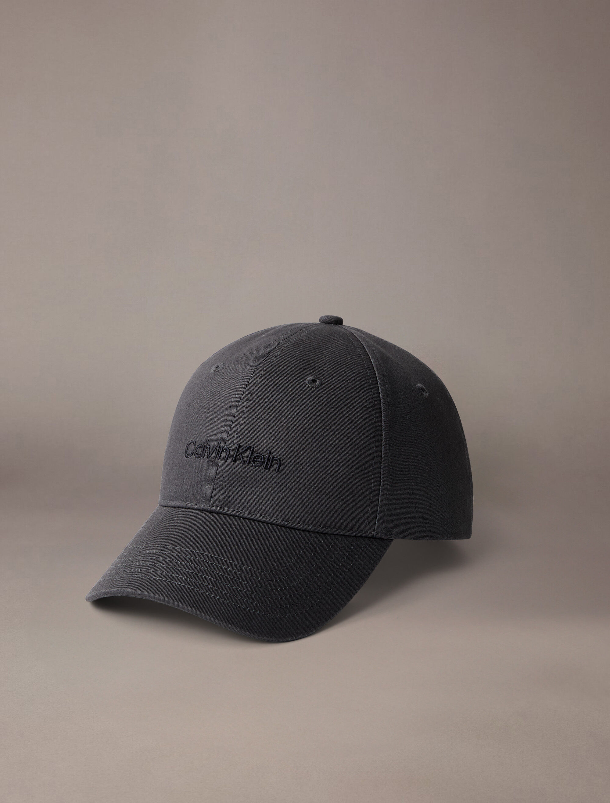 キャップ ^ ^ Unisex CKJ Title Case Logo Ball Cap 4D5013G R Logo Embroidery Baseball Cap | brown | Calvin Klein Hong Kong