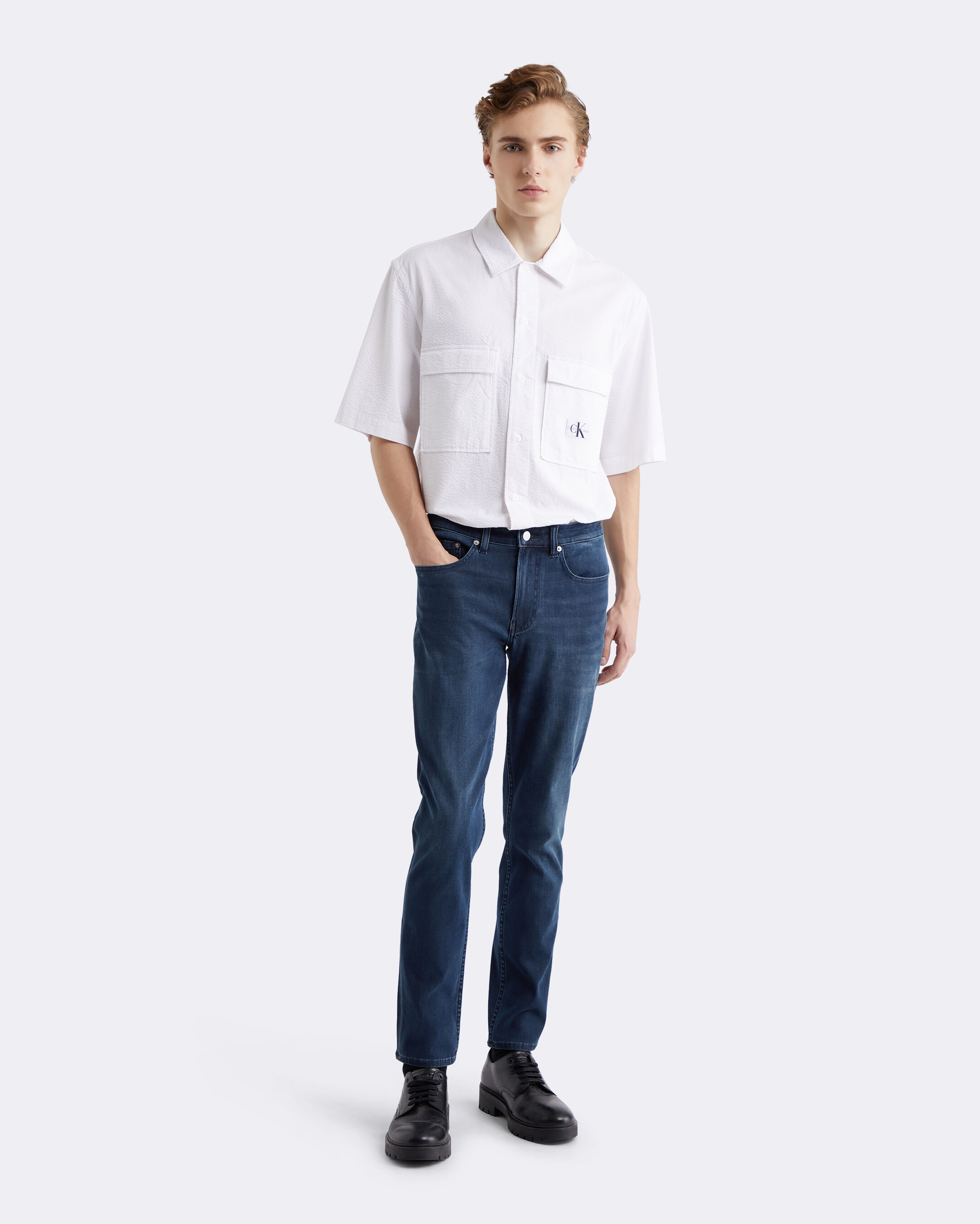 Calvin klein black jeans best sale