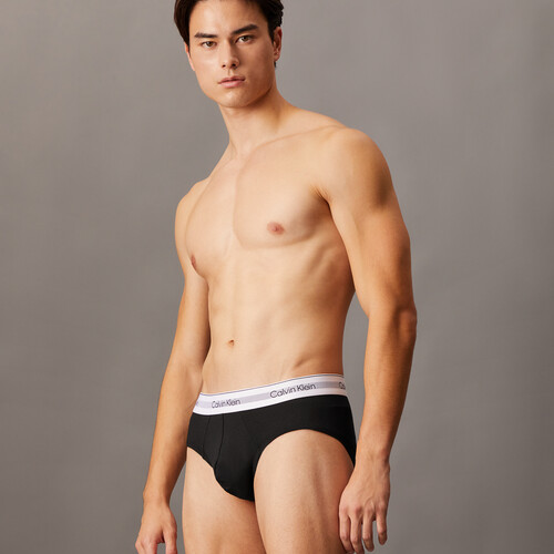 Icon Cotton Air 低腰三角內褲 Black