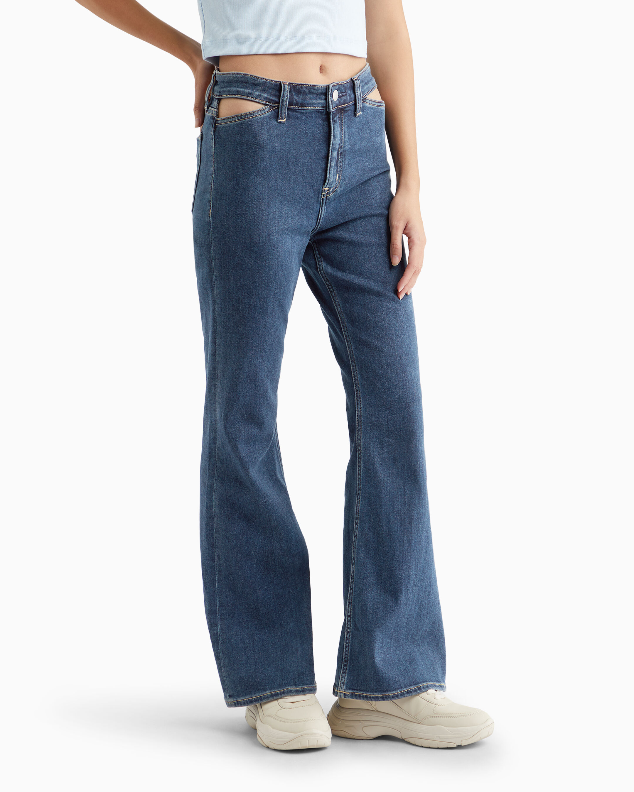 Calvin klein on sale flare jeans