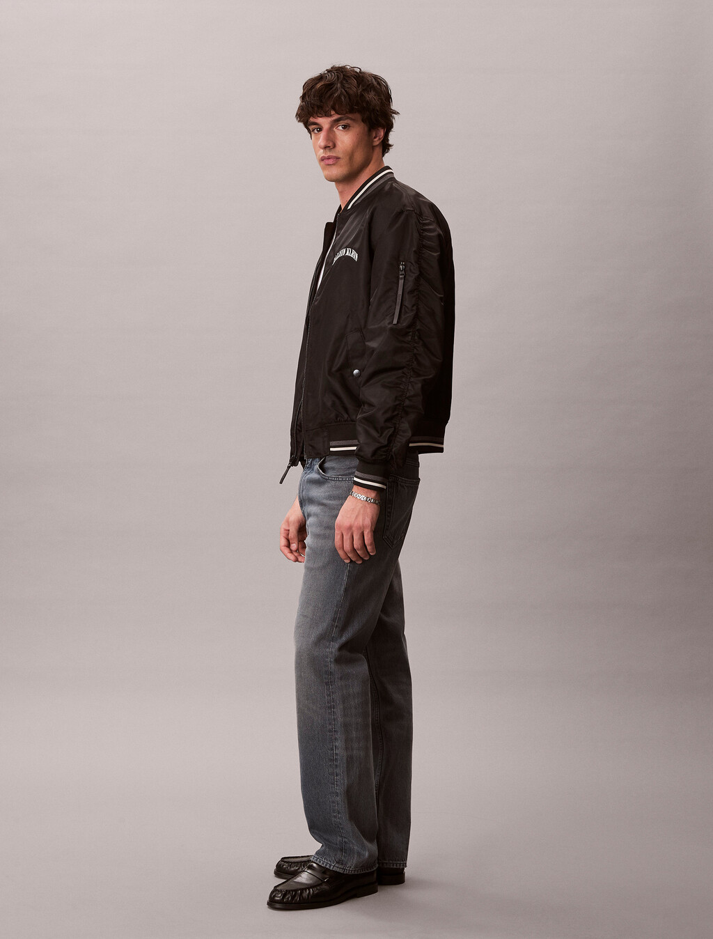 90 年代直筒牛仔褲, BLUE ASH STONE, hi-res