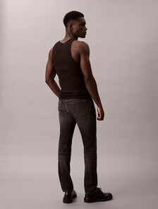 37.5 修身黑色牛仔褲, JAX BLACK, hi-res