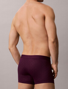 CK Black Emblem 標誌平口內褲, Dark Purple, hi-res