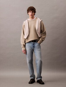 棉質混紡寬鬆運動衫, Pure Cashmere, hi-res