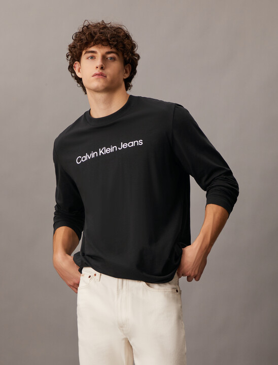 Institutional Logo Regular Long Sleeve Tee