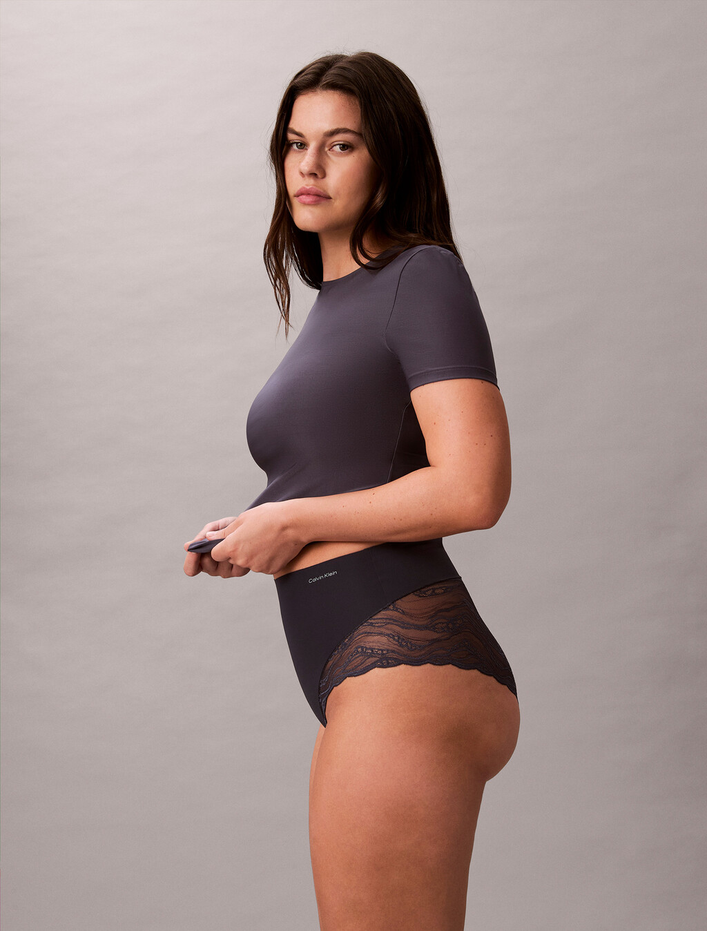 Sensual Stretch Lace Shaping Brief, Speakeasy, hi-res