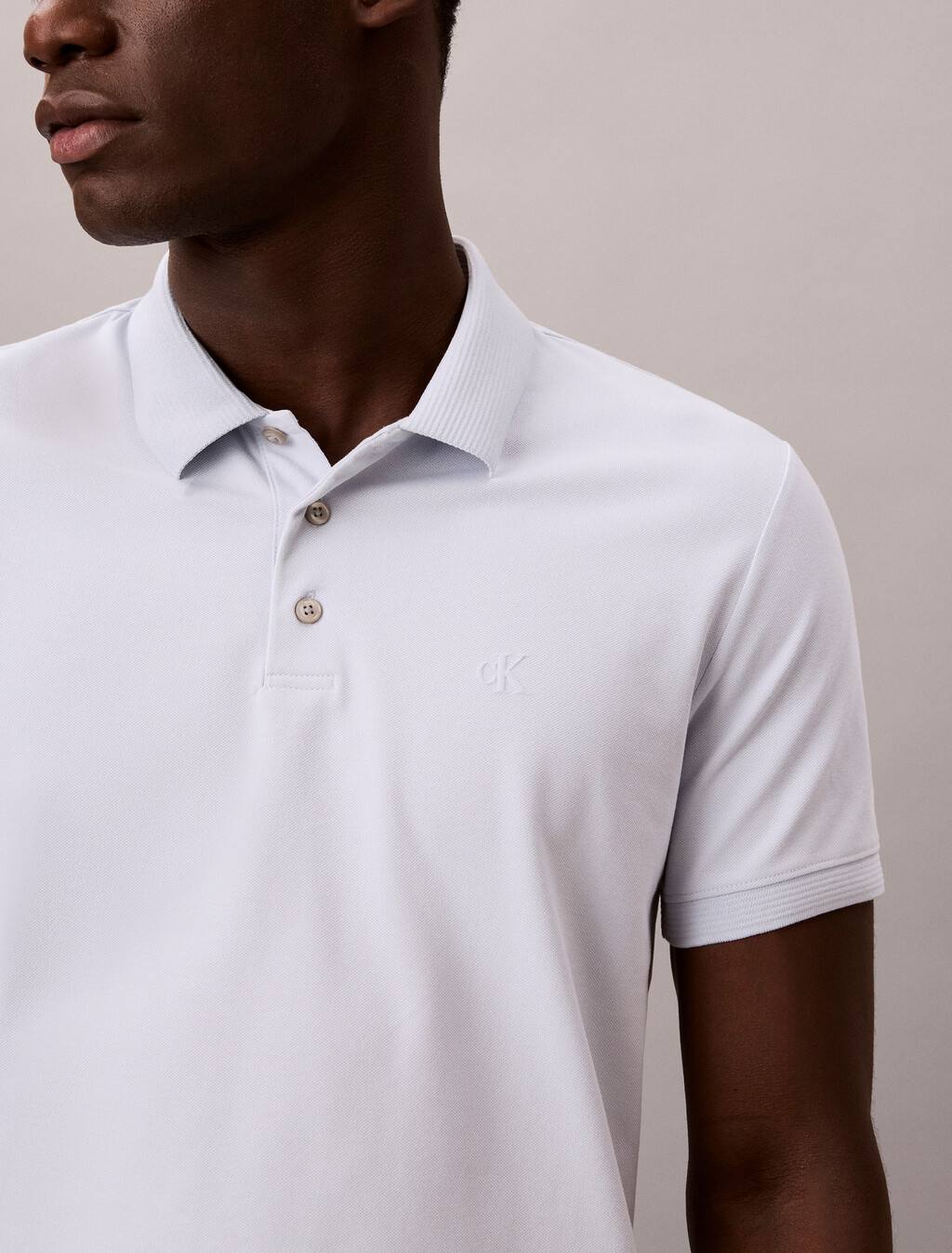 Cooling Pique Ottoman Collar Polo, Plein Air, hi-res