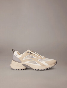 Trailblazer &mdash; Ripstop Runner Trainers, Oatmeal/Marshmallow/Cloudburst, hi-res