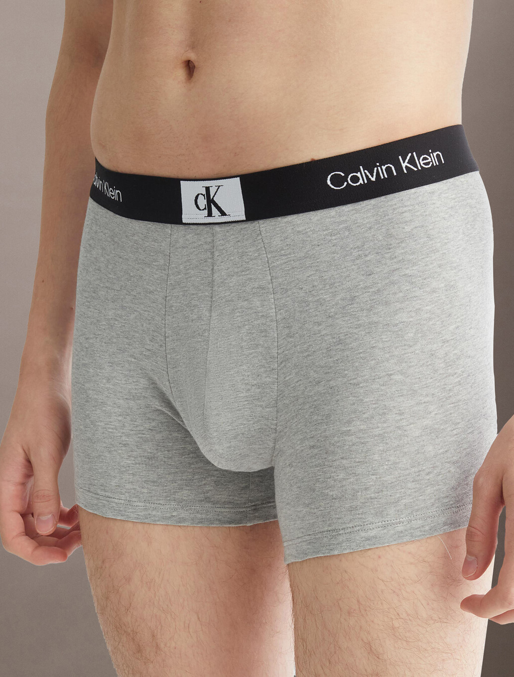 Calvin Klein 1996 Trunks, Grey Heather, hi-res