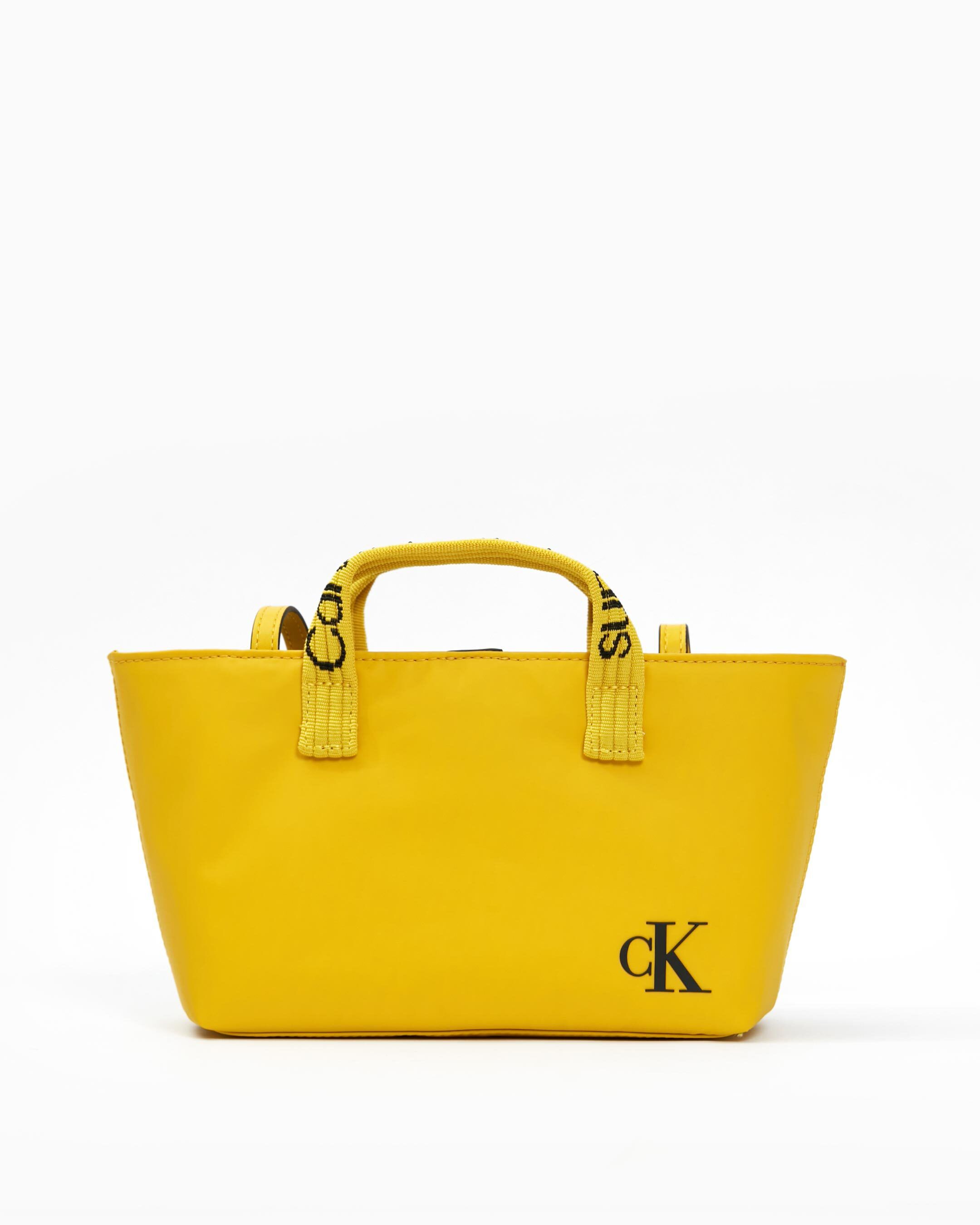 Calvin klein yellow backpack deals