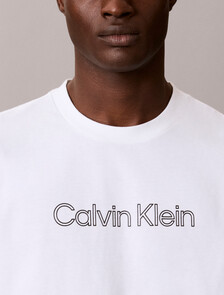 Relaxed Logo T-shirt, Bright White, hi-res