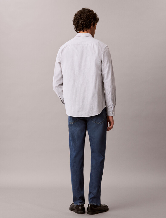 Dark Denim Body Taper Jeans