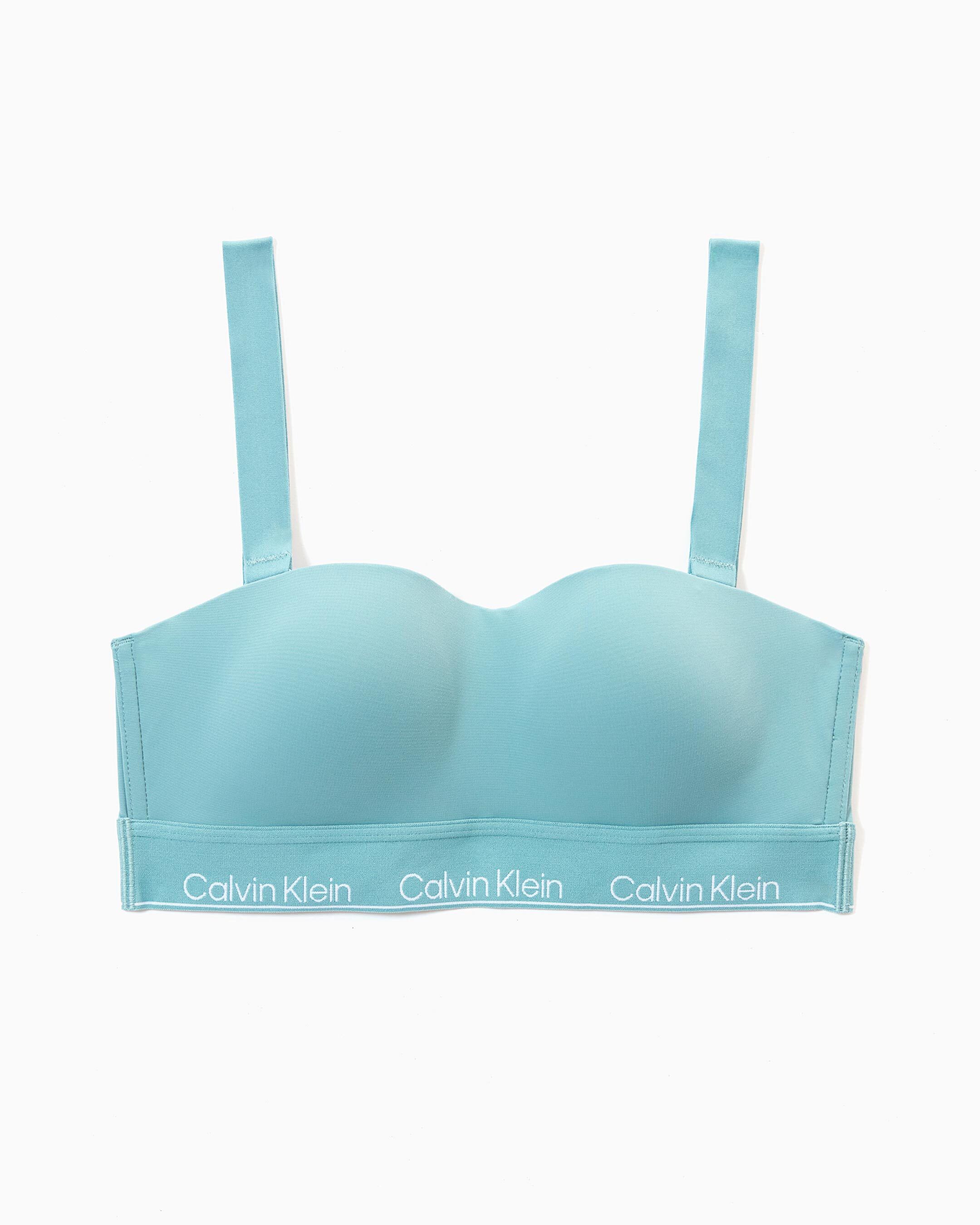 Baby blue calvin shop klein bra