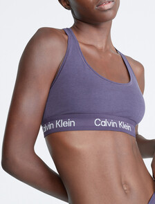 Icon Cotton Bralette, Nightshade, hi-res