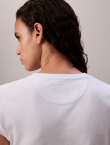 Kate Moss 圖案緊身 T 恤, Brilliant White, hi-res