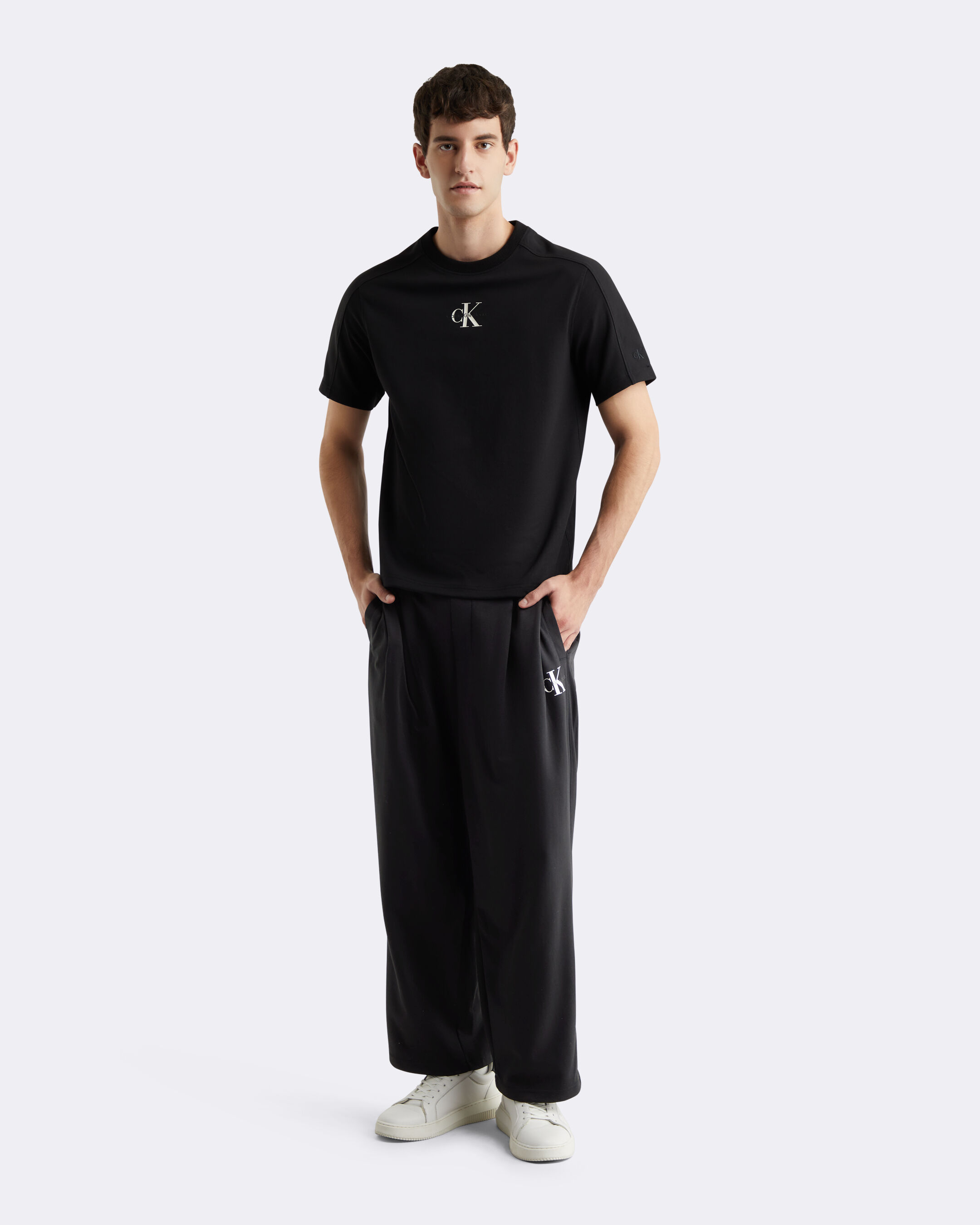 Cooling Pleated Sweatpants black Calvin Klein Taiwan