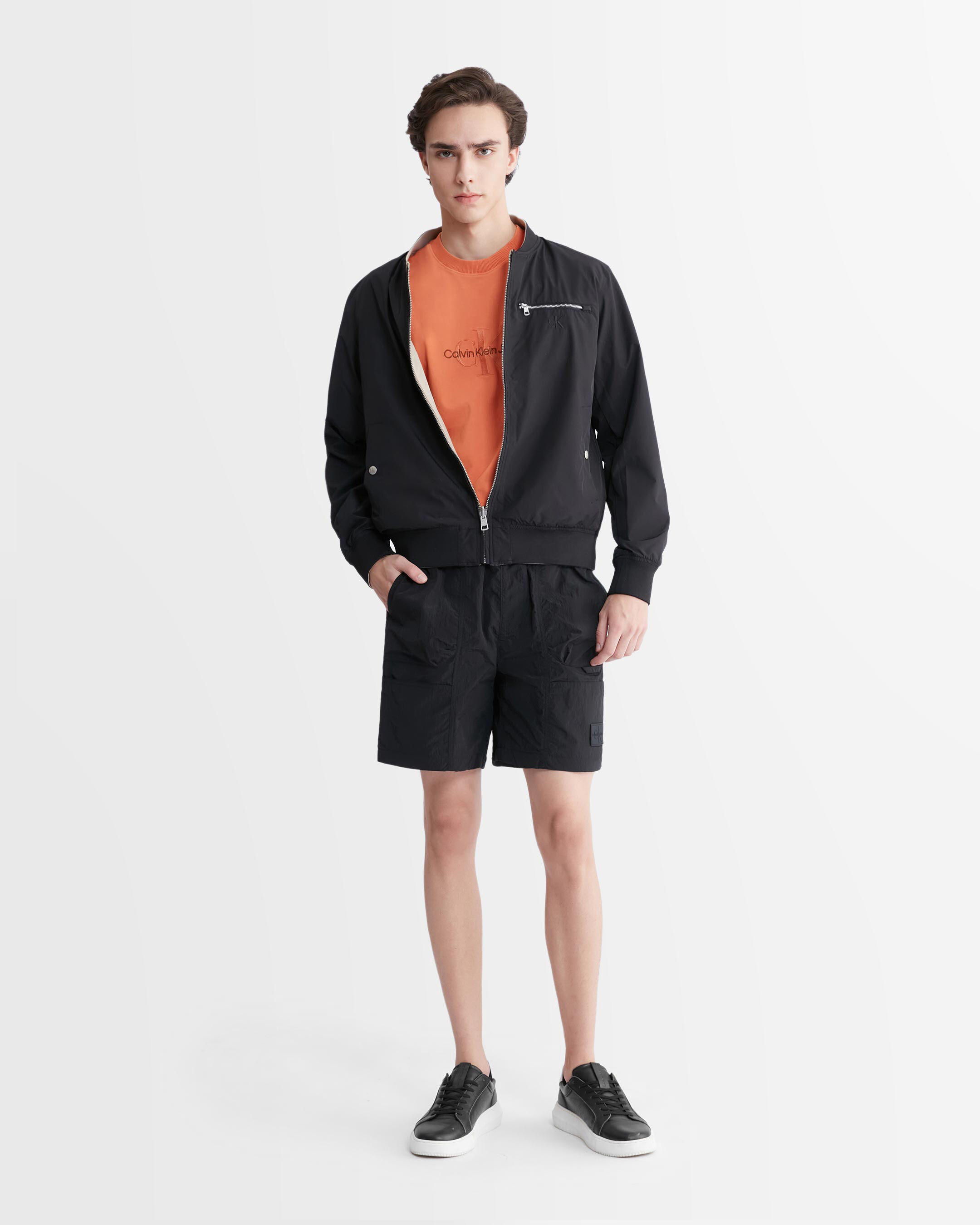 Calvin klein store nylon field jacket