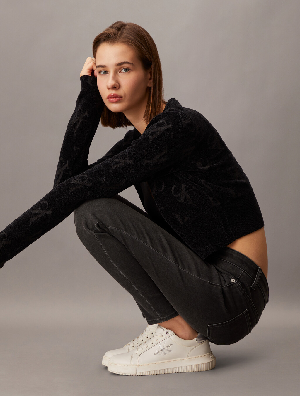 37.5 Bi-Stretch Body Ankle Jeans, Denim Black, hi-res