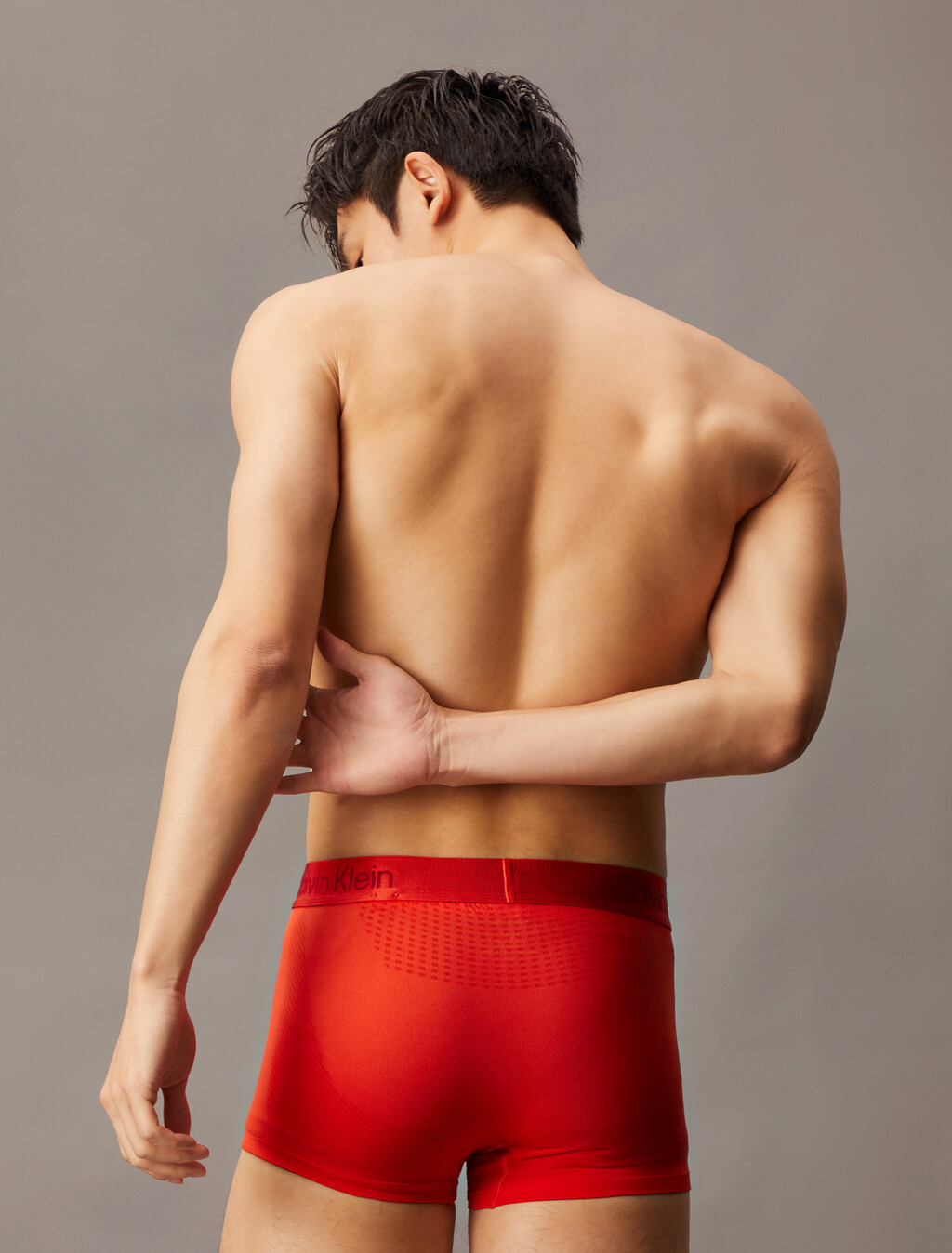 CK Pro Fit 超細纖維低腰平口內褲, Molten, hi-res