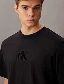 Monogram T 裇, Black, hi-res