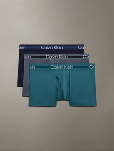 精緻超細纖維平口內褲 3 件組, Shoreline/Dusty Galaxy/Turbulence, hi-res