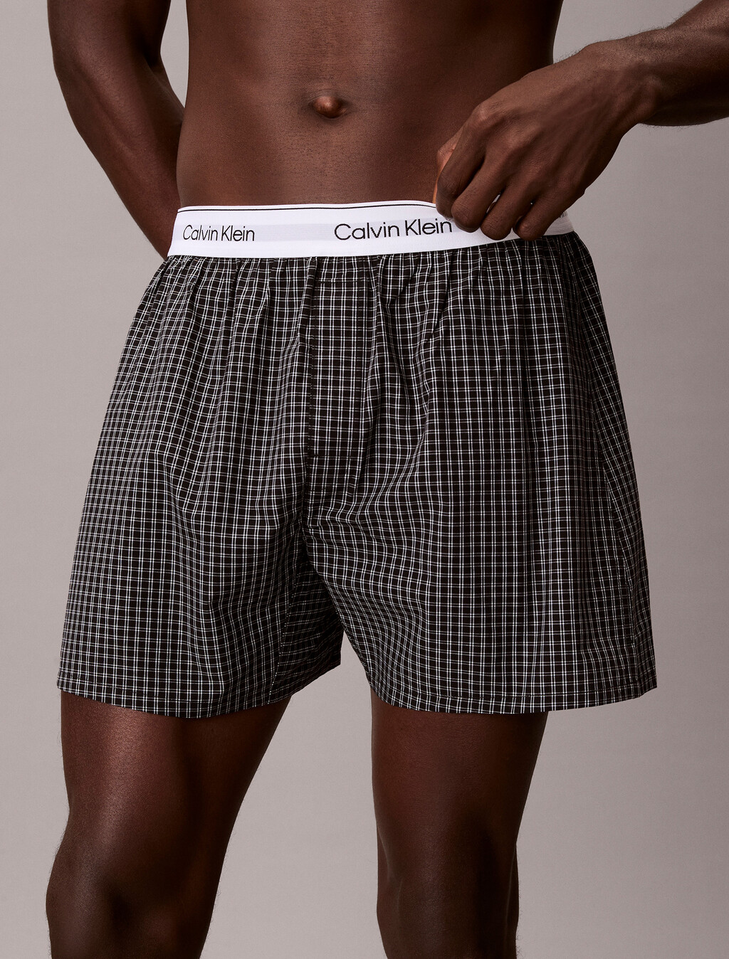 BOXER TRADSMMT PLD BLCK, SUMMIT PLAID BLACK, hi-res