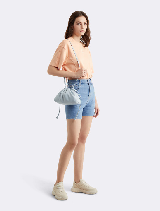High Rise Relaxed Cooling Denim Shorts