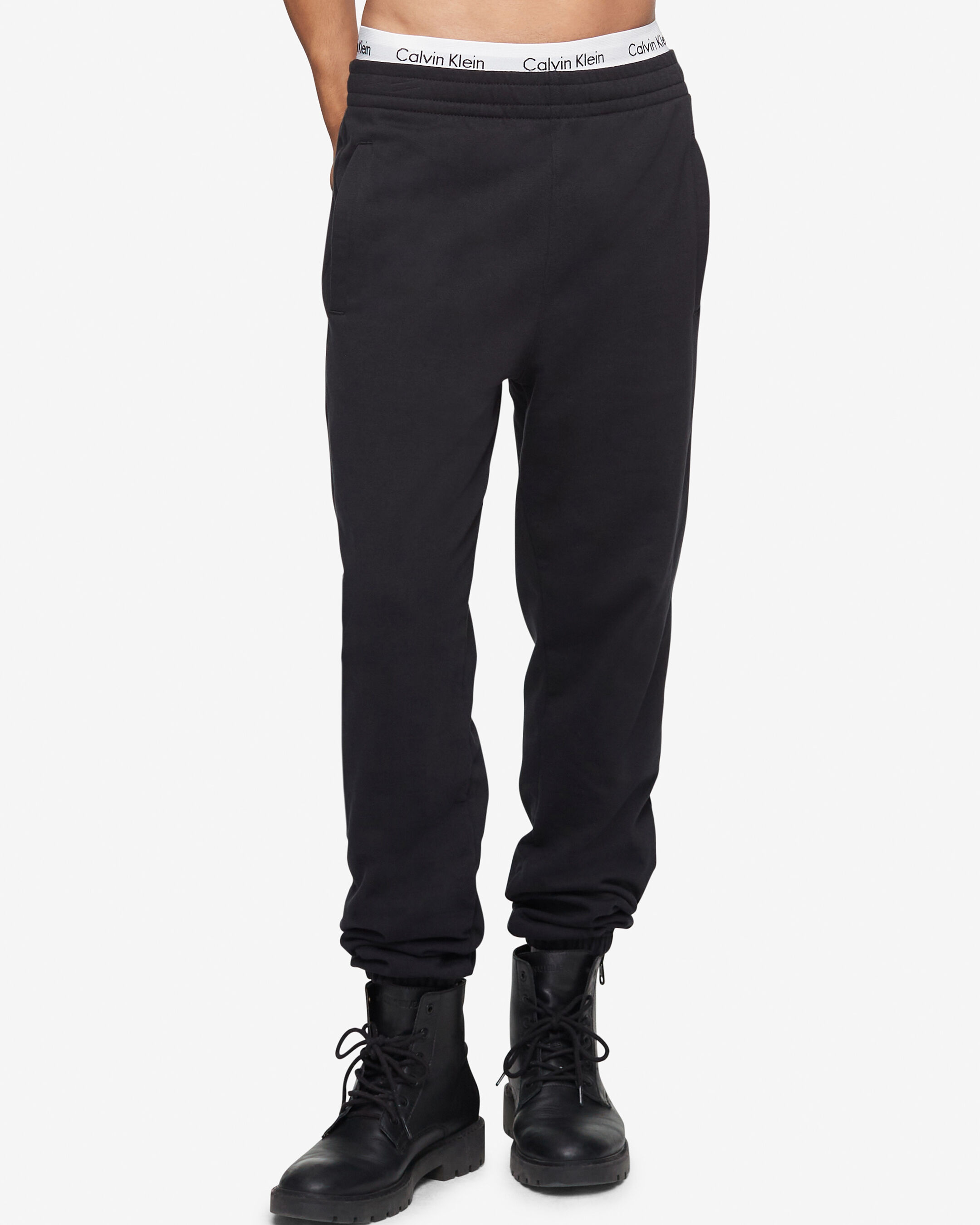 Calvin klein black joggers outlet