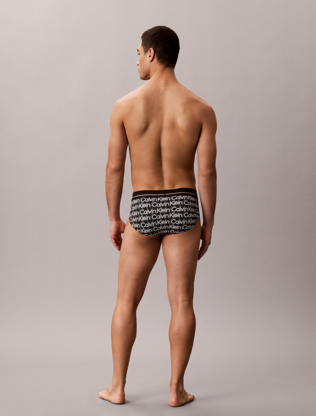 Invisibles 超細纖維網紗內褲, ECHO LOGO BLACK, hi-res